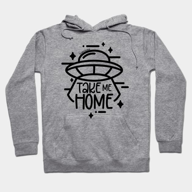 Take Me Home UFO Hoodie by hoddynoddy